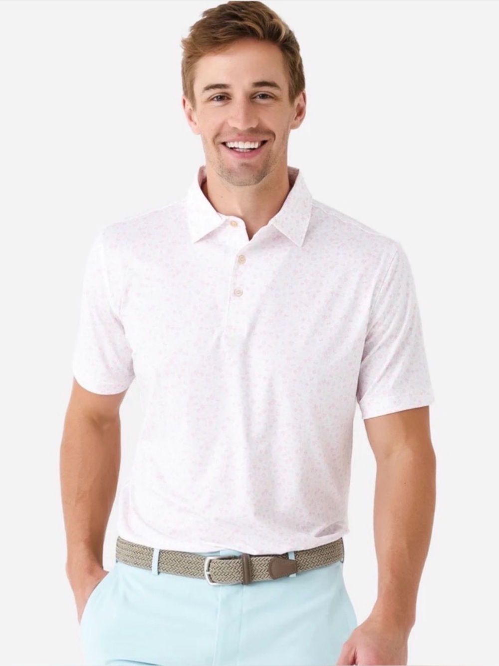 Peter Millar Summer Comfort Utopia Burger Performance Golf Polo Men’s Medium